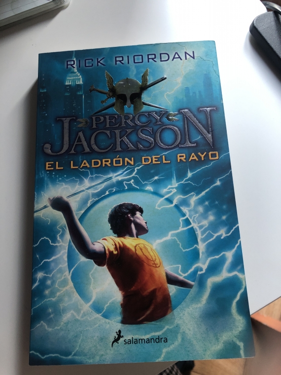 Percy Jackson el ladrón del rayo  Libros de segunda mano en Valladolid