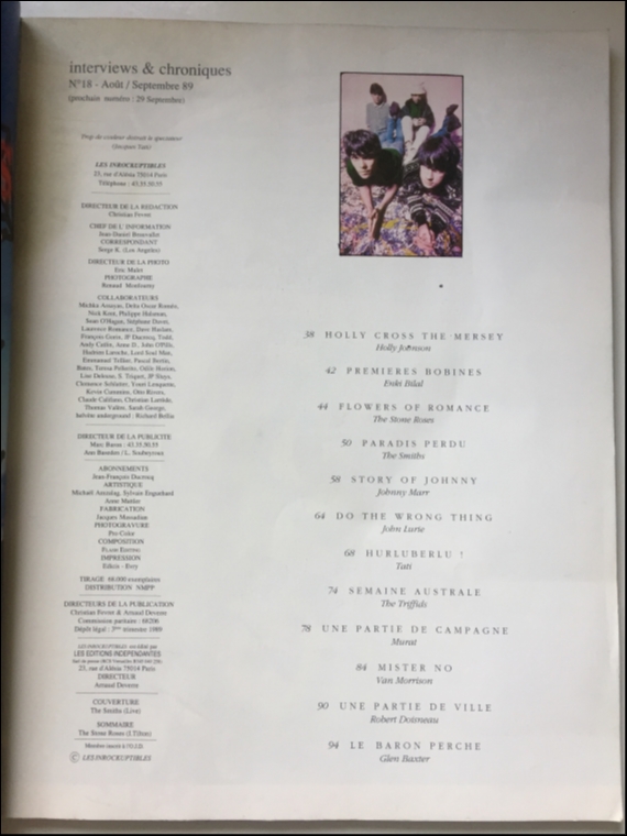 Les inrockuptibles nº 18