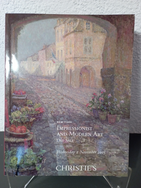 2 Catálogos de subasta Christie's, New York 2005