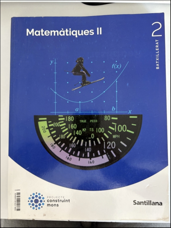 MATEMATIQUES 2N BATXILLERAT
