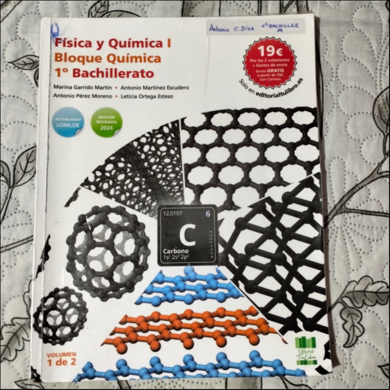Física y Química 1º Bachillerato - Editorial Tu Libro