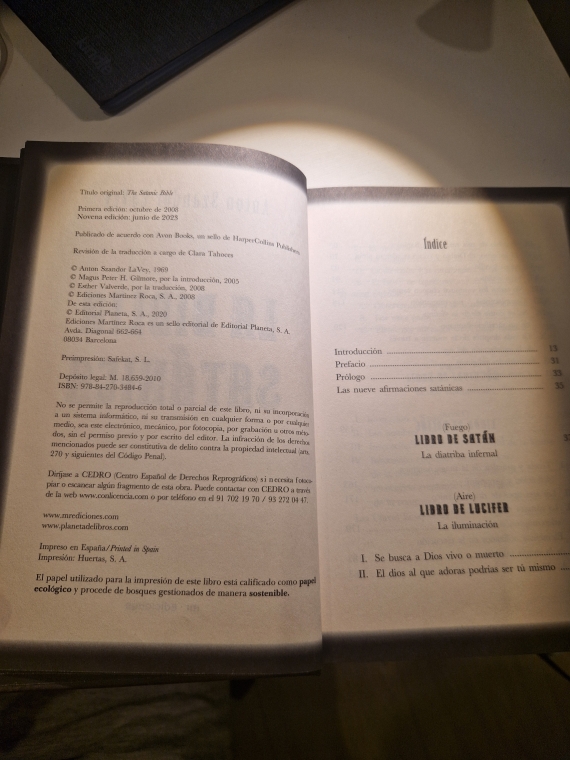 La biblia satánica