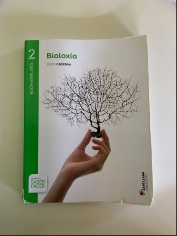 Bioloxía. 2º Bacharelato (LOMCE). Ed. Santillana Obradoiro